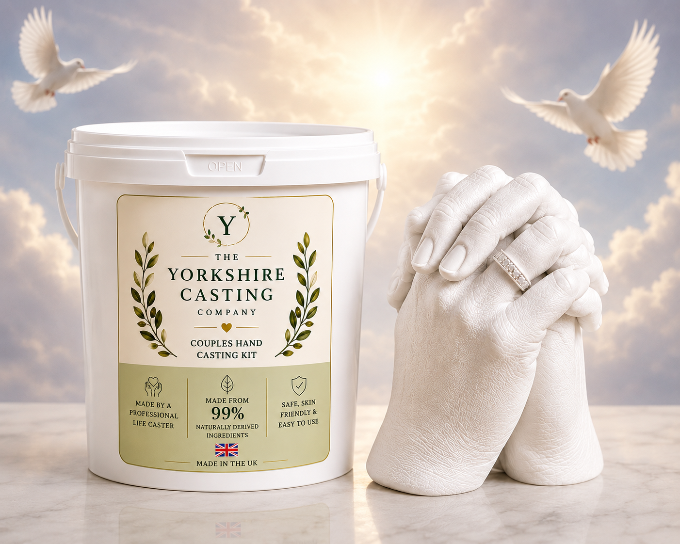 Fast Shipping -Memorial Remembrance Hand Casting Kit-Launching 25th June